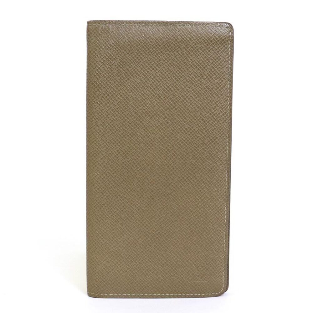 Louis Vuitton Bi fold long wallet Taiga Portefeuille Brazza Ural